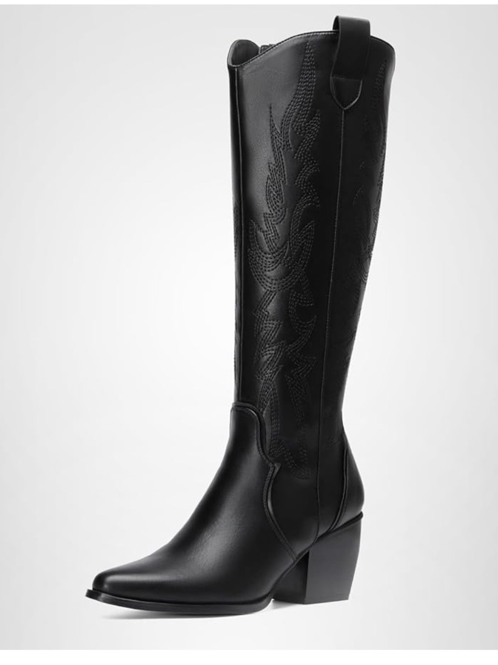 Dream Paris Women’s cowboy boots in black
